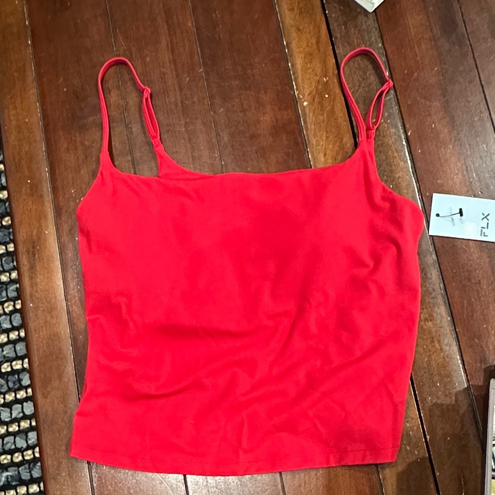 Vibrant Red Women's Camisole by FLX